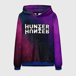 Толстовка-худи мужская Hunter x Hunter gradient space, цвет: 3D-синий