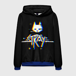 Мужская толстовка Stray glitch logo