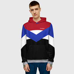 Толстовка-худи мужская FIRM как из 90х, цвет: 3D-меланж — фото 2