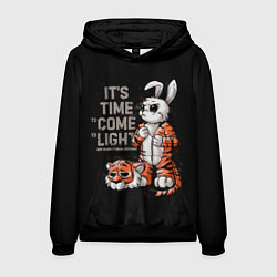 Толстовка-худи мужская Ils time to come to light 2023, цвет: 3D-черный