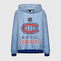 Толстовка-худи мужская Montreal Canadiens - NHL, цвет: 3D-синий
