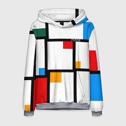 Толстовка-худи мужская Как свитер из 80х FIRM, цвет: 3D-меланж