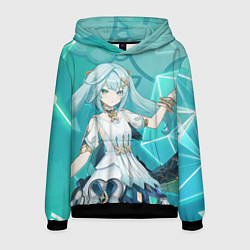 Толстовка-худи мужская Faruzan Genshin Impact, цвет: 3D-черный