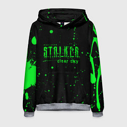Толстовка-худи мужская Stalker sky radiation, цвет: 3D-меланж