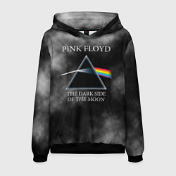Толстовка-худи мужская Pink Floyd космос, цвет: 3D-черный