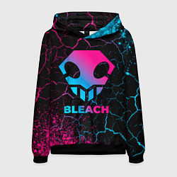 Толстовка-худи мужская Bleach - neon gradient, цвет: 3D-черный