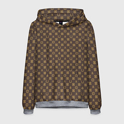 Толстовка-худи мужская Максимальная удача, цвет: 3D-меланж