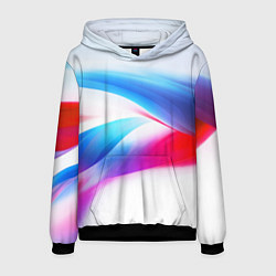 Толстовка-худи мужская Футболка Россия, цвет: 3D-черный