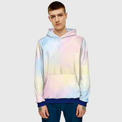 Толстовка-худи мужская Tie dye из сериала убийства в одном здании, цвет: 3D-синий — фото 2