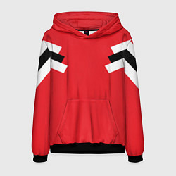 Толстовка-худи мужская Олимпийка - ретро, цвет: 3D-черный