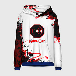 Толстовка-худи мужская Robocop краски, цвет: 3D-синий