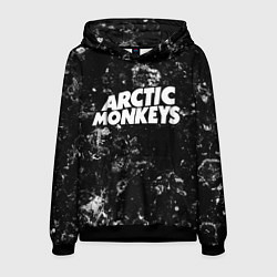 Толстовка-худи мужская Arctic Monkeys black ice, цвет: 3D-черный