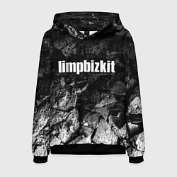 Толстовка-худи мужская Limp Bizkit black graphite, цвет: 3D-черный