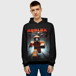 Толстовка-худи мужская Lethal Company x Roblox, цвет: 3D-черный — фото 2
