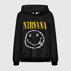 Мужская толстовка Джинсовка с nirvana