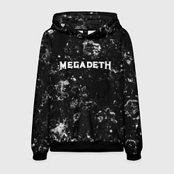 Толстовка-худи мужская Megadeth black ice, цвет: 3D-черный