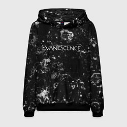 Толстовка-худи мужская Evanescence black ice, цвет: 3D-черный