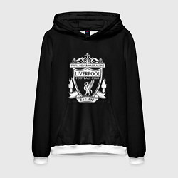 Толстовка-худи мужская Liverpool fc club, цвет: 3D-белый