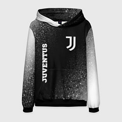 Мужская толстовка Juventus sport на темном фоне вертикально