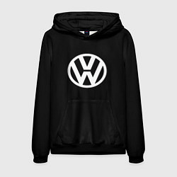 Толстовка-худи мужская Volkswagen sport avto, цвет: 3D-черный