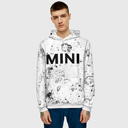 Толстовка-худи мужская Mini dirty ice, цвет: 3D-белый — фото 2