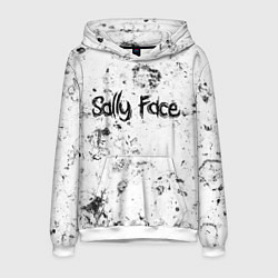 Толстовка-худи мужская Sally Face dirty ice, цвет: 3D-белый