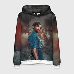 Толстовка-худи мужская Гус Мар Филлипс, цвет: 3D-белый