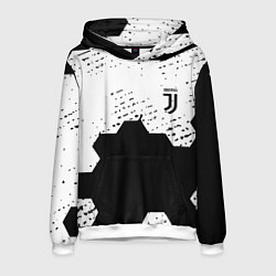 Мужская толстовка Juventus hexagon black sport
