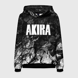 Толстовка-худи мужская Akira black graphite, цвет: 3D-черный
