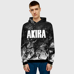 Толстовка-худи мужская Akira black graphite, цвет: 3D-черный — фото 2