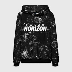Толстовка-худи мужская Forza Horizon black ice, цвет: 3D-черный