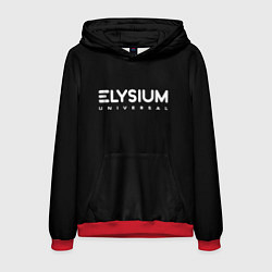 Толстовка-худи мужская Disco Elysium rpg, цвет: 3D-красный