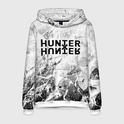 Толстовка-худи мужская Hunter x Hunter white graphite, цвет: 3D-белый