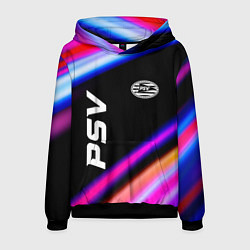 Толстовка-худи мужская PSV speed game lights, цвет: 3D-черный