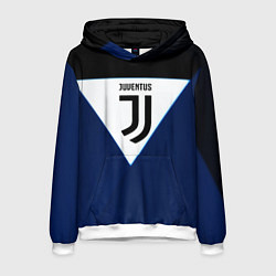 Толстовка-худи мужская Juventus sport geometry color, цвет: 3D-белый