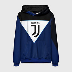 Толстовка-худи мужская Juventus sport geometry color, цвет: 3D-синий