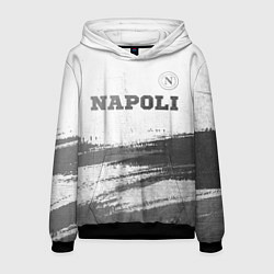 Толстовка-худи мужская Napoli - white gradient посередине, цвет: 3D-черный