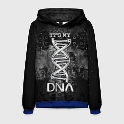 Толстовка-худи мужская Its my DNA, цвет: 3D-синий