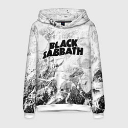 Толстовка-худи мужская Black Sabbath white graphite, цвет: 3D-белый