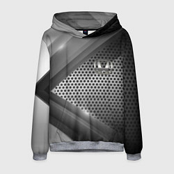 Толстовка-худи мужская Honda metal motors, цвет: 3D-меланж