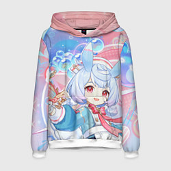 Толстовка-худи мужская Sigewinne Genshin Impact, цвет: 3D-белый