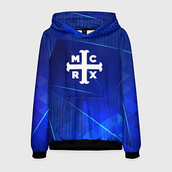 Толстовка-худи мужская My Chemical Romance blue poly, цвет: 3D-черный