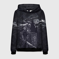 Толстовка-худи мужская Рыцарь без страха и упрека, цвет: 3D-черный
