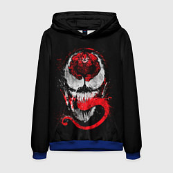 Толстовка-худи мужская Let there be Carnage, цвет: 3D-синий