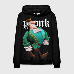 Толстовка-худи мужская Treasure island - Livsey phonk, цвет: 3D-черный