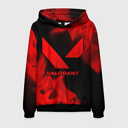 Мужская толстовка Valorant - red gradient