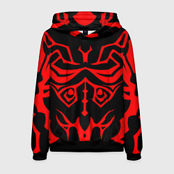Толстовка-худи мужская Тату ситха, цвет: 3D-черный