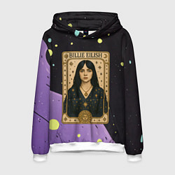 Толстовка-худи мужская Билли Айлиш в стиле Таро, цвет: 3D-белый