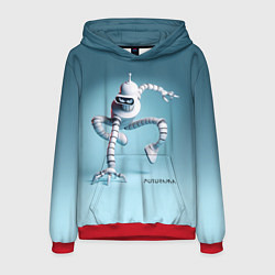 Толстовка-худи мужская Spider Bender - meme, цвет: 3D-красный