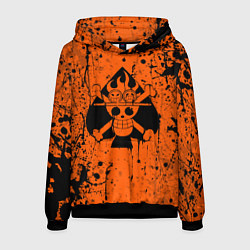 Толстовка-худи мужская Эйс символ, цвет: 3D-черный